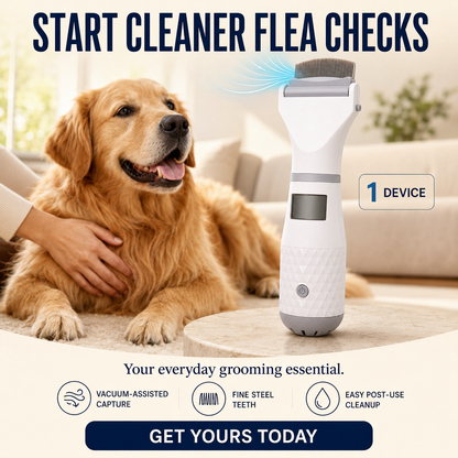 Electric Flea Comb for Pets 🛡️✨Dlosyvo®