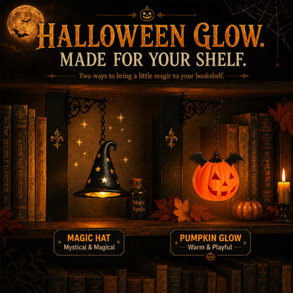 🎃Shockingly Low Price| Ghost Library Lantern – Cozy LED Reading Lamp:The Coziest Thing on the Internet Right Now.