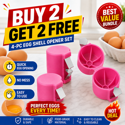 🔥🔥🔥Limited-time 😮‍💨 Buy 1 Get 1 Free ！！！🍳 Quick Egg Cracker Tool – Open Hundreds Of Eggs Faster & Cleaner 🔥