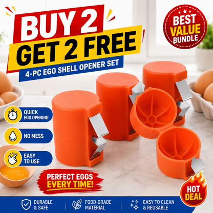 🔥🔥🔥Limited-time 😮‍💨 Buy 1 Get 1 Free ！！！🍳 Quick Egg Cracker Tool – Open Hundreds Of Eggs Faster & Cleaner 🔥