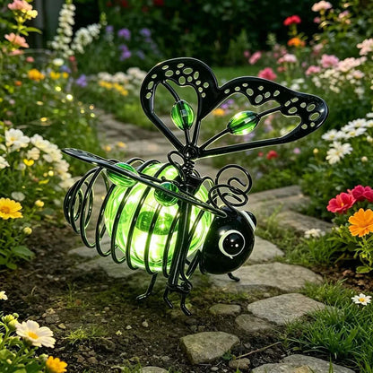 Dlosyvo® 🐝Outdoor Hanging Solar Bee Light - Perfect Gift For Plant Lovers Moms Or Literally Anyone Who Smiles❤️