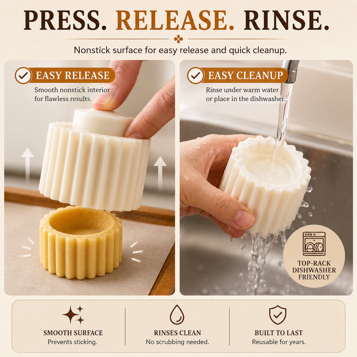 upsell🍪✨Grab Our Dual‑Ended Pastry Press Mold | Create Pro‑Level Cookies & Pastries With Zero Baking Skills, Kids‑Friendly for DIY Baking, Homemade Gift‑Making & Space‑Saving Stress‑Free Festive Snack Prep