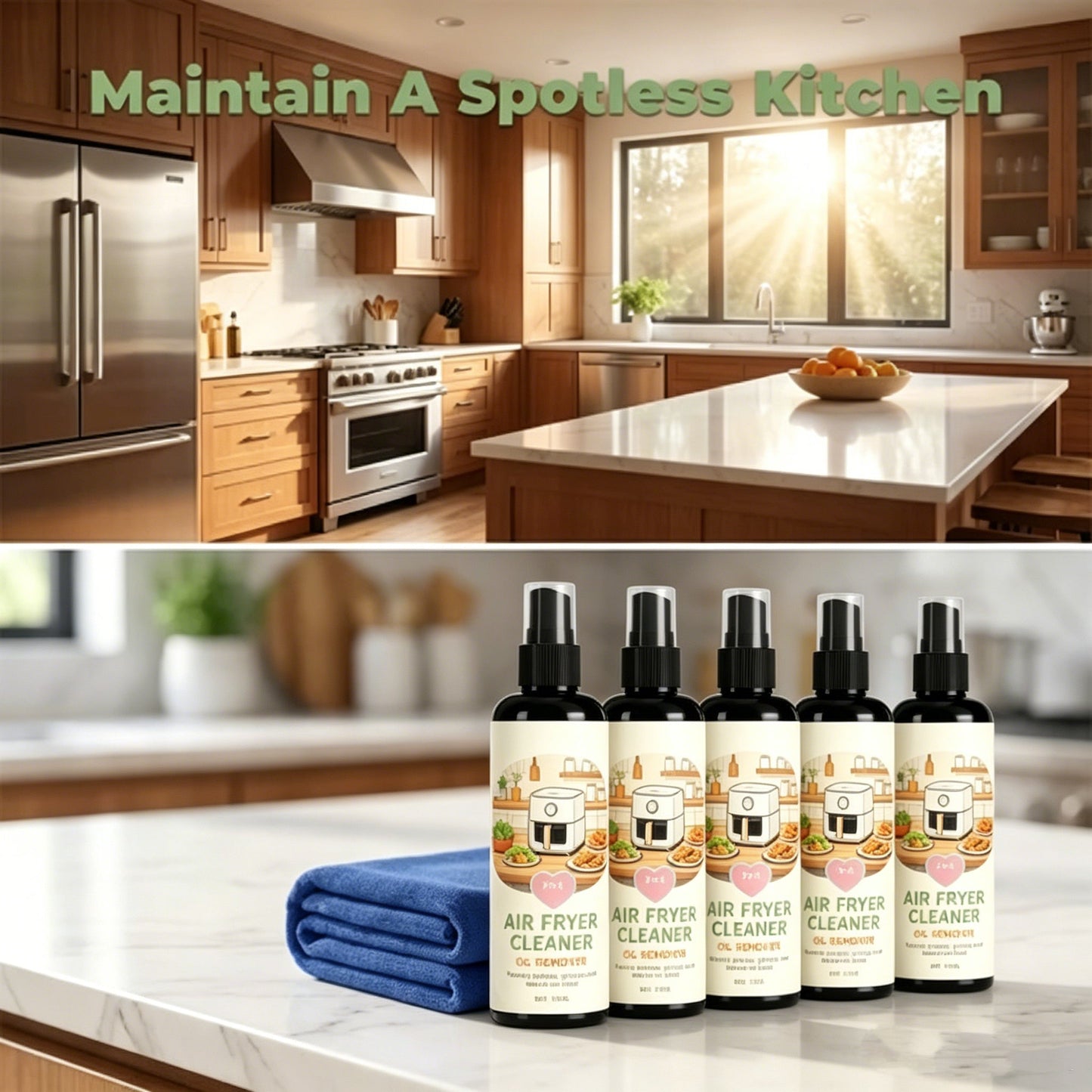 Dlosyvo® 🔥 Sale 40% OFF!✨2-in-1 Air Fryer Cleaner and Degreaser Spray