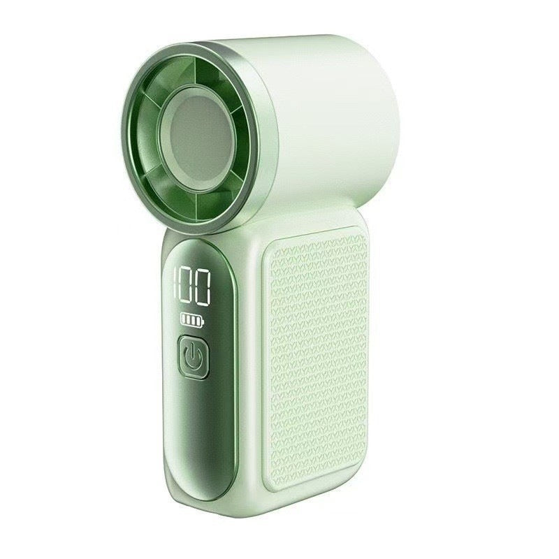 Dlosyvo®🥳2026 HOT SALE🥳50K+ SOLD!❄️  Turbo Handheld Fan – 16900 RPM, 6 speeds, LED display. 3000mAh battery, 10.7hrs cooling. Pocket‑sized power!