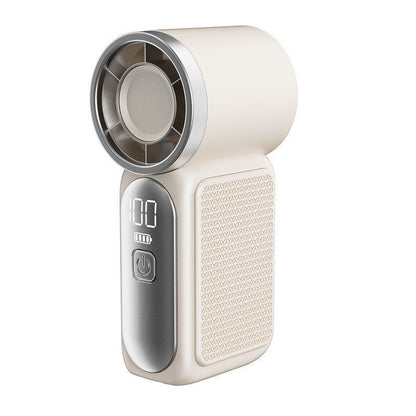 Dlosyvo®🥳2026 HOT SALE🥳50K+ SOLD!❄️  Turbo Handheld Fan – 16900 RPM, 6 speeds, LED display. 3000mAh battery, 10.7hrs cooling. Pocket‑sized power!