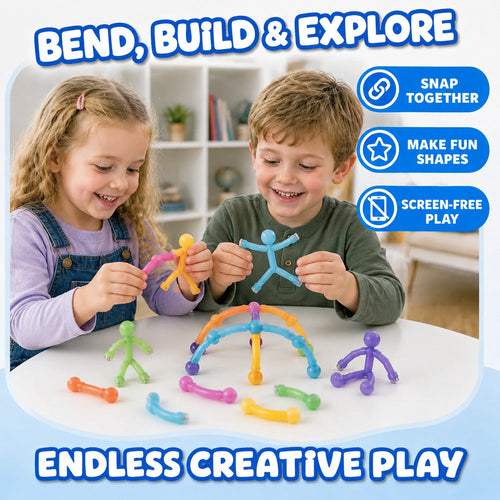 Dlosyvo® pack-magnetic Stick Figure Fidget Toys