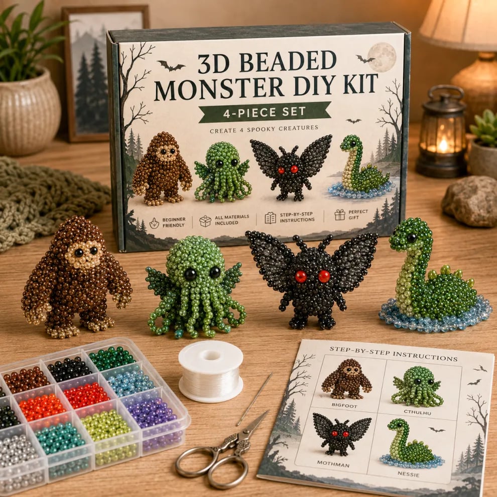 Dlosyvo® 🔥Hot Sale - 50% OFF🔥🏆Limited Time Sale 49% OFF🧵✨Petite 3D Beaded Animal Craft Kit