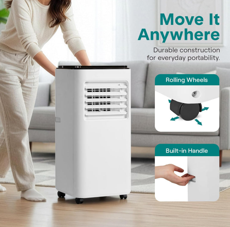 Dlosyvo® 🌬️Hot Sale - 40% OFF🔥Portable 3-in-1 Quiet Fan Air Conditioner✅Factory Direct Sales⌛Limited Quantity💥Best Price