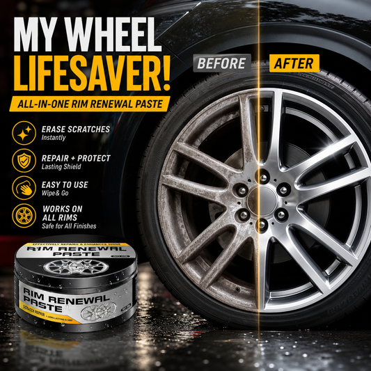 Dlosyvo® 🥳2026 HOT SALE🥳💞50K+ SOLD!💨✨All-in-One Wheel Care & Restoration Paste