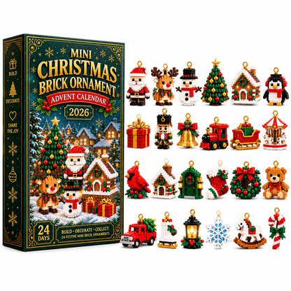 ⏳ LAST CHANCE: Save 49% on the 24-Day Christmas Advent Calendar |🎄 Build 24 Unique Mini Ornaments — One New Surprise Every Day!
