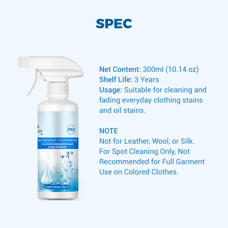 upsell Dlosyvo® 🔥40% OFF🎉All-in-One Powerful Stain Remover Clothes Dry-Clean Spray