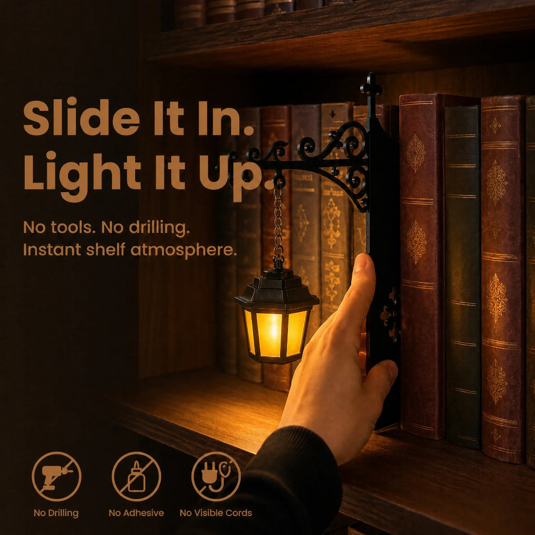 🎃Shockingly Low Price| Ghost Library Lantern – Cozy LED Reading Lamp:The Coziest Thing on the Internet Right Now.