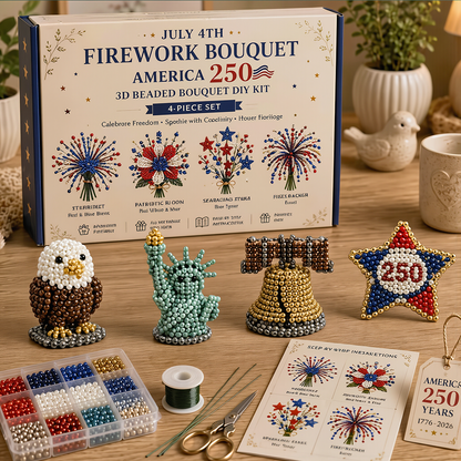 Dlosyvo® 🔥Hot Sale - 50% OFF🔥🏆Limited Time Sale 49% OFF🧵✨Petite 3D Beaded Animal Craft Kit