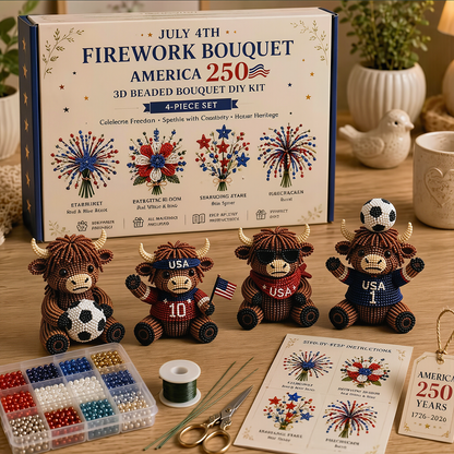 Dlosyvo® 🔥Hot Sale - 50% OFF🔥🏆Limited Time Sale 49% OFF🧵✨Petite 3D Beaded Animal Craft Kit