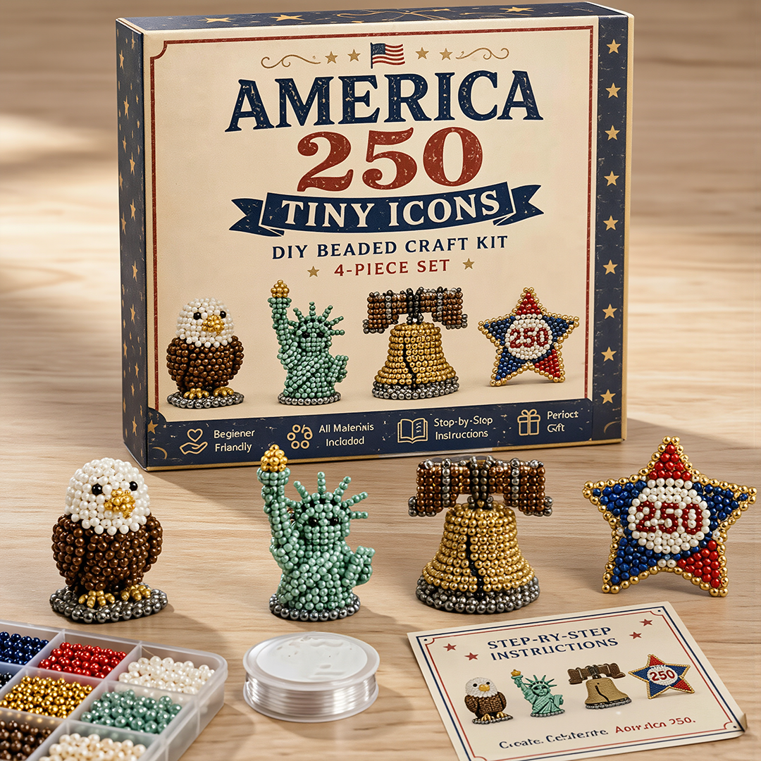 Dlosyvo® 🔥Hot Sale - 50% OFF🔥🏆Limited Time Sale 49% OFF🧵✨Petite 3D Beaded Animal Craft Kit