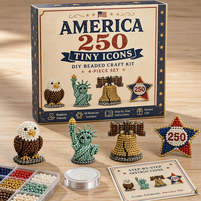 Dlosyvo® 🔥Hot Sale - 50% OFF🔥🏆Limited Time Sale 49% OFF🧵✨Petite 3D Beaded Animal Craft Kit