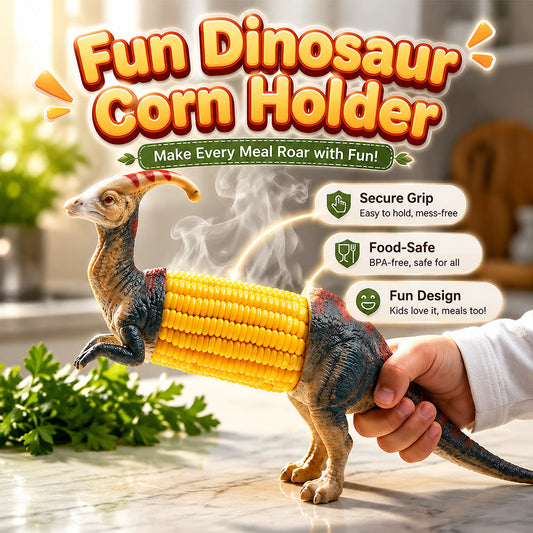 Dlosyvo® Dinosaur Corn Cob Holders