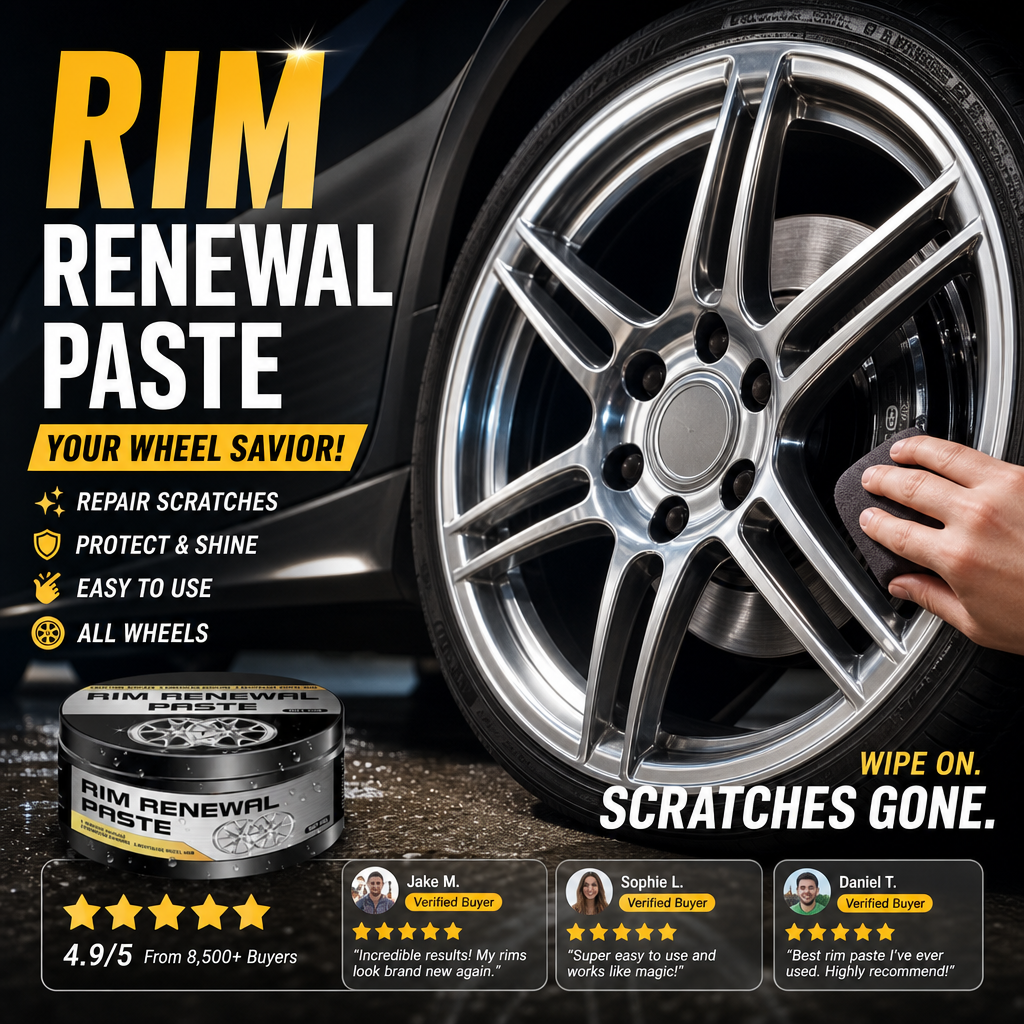 Dlosyvo® 🥳2026 HOT SALE🥳💞50K+ SOLD!💨✨All-in-One Wheel Care & Restoration Paste