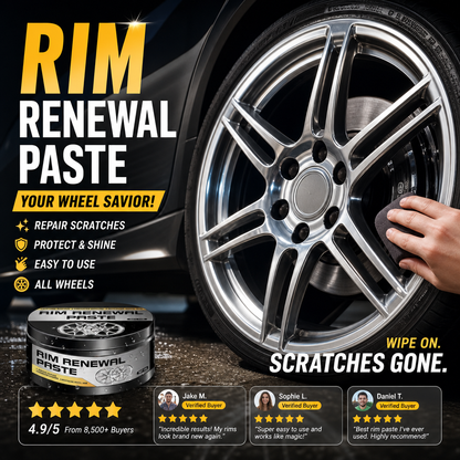 Dlosyvo® 🥳2026 HOT SALE🥳💞50K+ SOLD!💨✨All-in-One Wheel Care & Restoration Paste