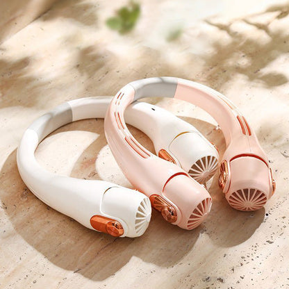 Dlosyvo® 🥳2026 HOT SALE🥳💞50K+ SOLD!🍃 Neck Air Conditioner Fan – Ultra‑quiet, 360° rotating, 3 speeds. Hands‑free cooling, long battery. Summer essential! 😎🌬️