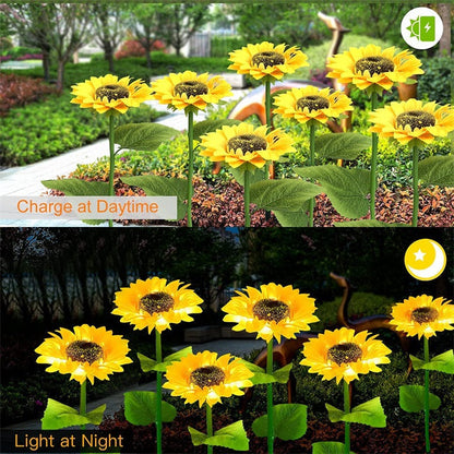 Dlosyvo®🌻Sunflower Solar Garden Stake Led Lights — Buy 2 Get 1 Free