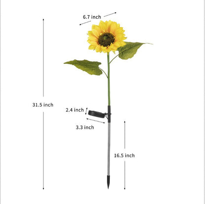 Dlosyvo®🌻Sunflower Solar Garden Stake Led Lights — Buy 2 Get 1 Free