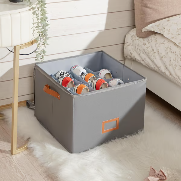 Dlosyvo® 🔥Oxford Fabric Foldable Design Shoe Organizer, Storage Box