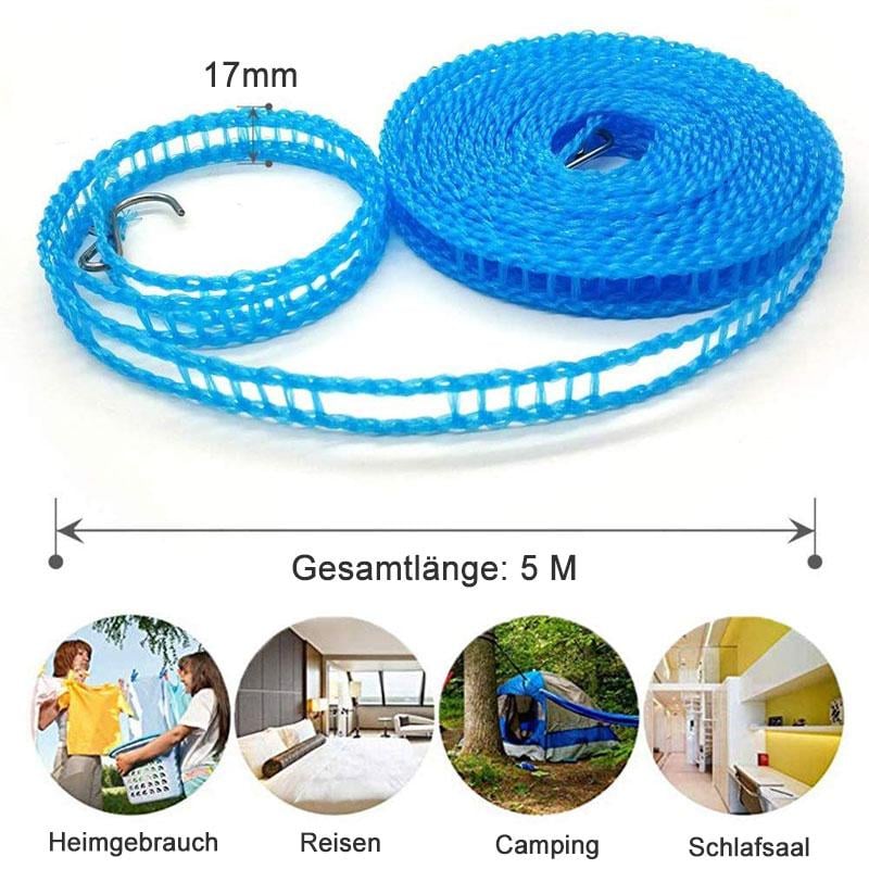 Dlosyvo®🔥Hot Sale - 50% OFF🔥Windproof Non-Slip Clothesline