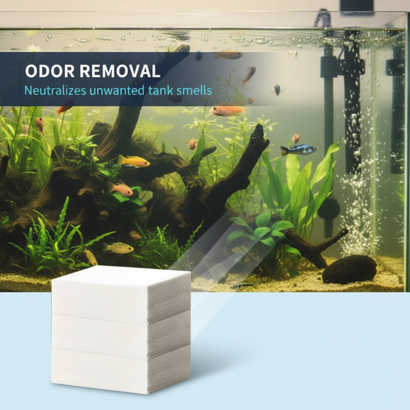 Dlosyvo® 🐠 BUY 1 GET 1 FREE! ✨ AQUARIUM CLARIFYING SHEETS - Crystal Clear Water in 24 Hours, Removes Odors and Impurities, Safe for All Fish and Plants 🌿🔮