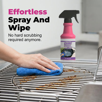 upsell Dlosyvo®  Fast-Acting Heavy-Duty Grill Degreaser Spray