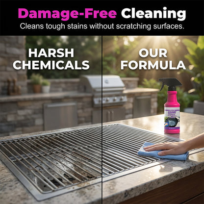 upsell Dlosyvo®  Fast-Acting Heavy-Duty Grill Degreaser Spray