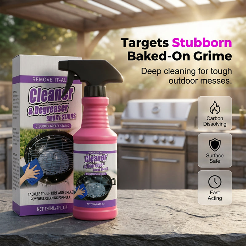 upsell Dlosyvo®  Fast-Acting Heavy-Duty Grill Degreaser Spray