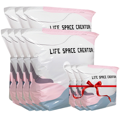 Dlosyvo®🧳💨 40% OFF! No‑Pump Vacuum Storage Bags – Press & seal, no pump needed. Saves 80% space, keeps clothes dry & dust‑free. Perfect for bulky bedding & off‑season gear. 🛏️🗄️