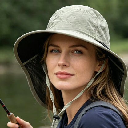Dlosyvo® 🧢 40% OFF NOW! 🌞 Unisex Foldable Bucket Hat – UPF 50+ Sun Protection & Breathable – Adjustable & Packable for Outdoor 🏕️