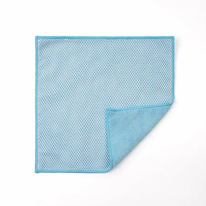 🧽✨Dual-Sided Microfiber & Mesh Cleaning Cloth💧—Instant removes Grease, Water Marks, Fingerprints & Dust | Dlosyvo®