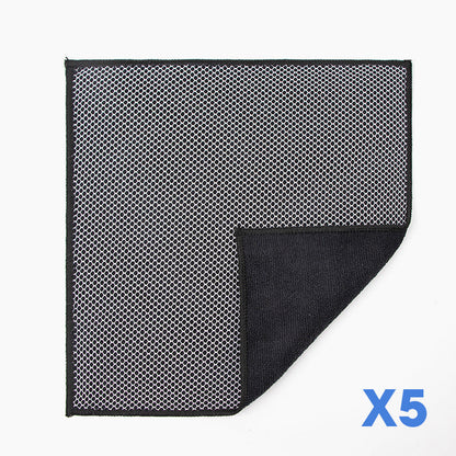 🧽✨Dual-Sided Microfiber & Mesh Cleaning Cloth💧—Instant removes Grease, Water Marks, Fingerprints & Dust | Dlosyvo®
