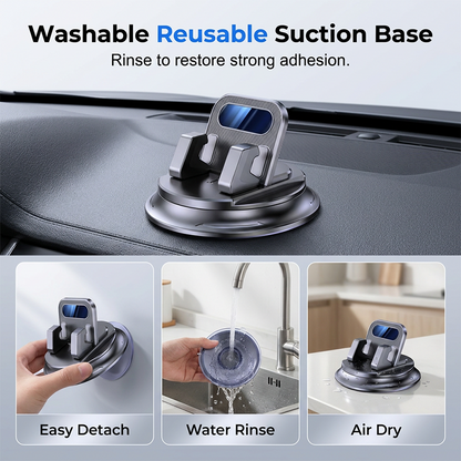 upsell Dlosyvo®  🚗 40% OFF NOW!📱 Rotating Dashboard Car Phone Holder – 360° Adjustable & Anti-Slip – Hands-Free Phone Mount 🛡️