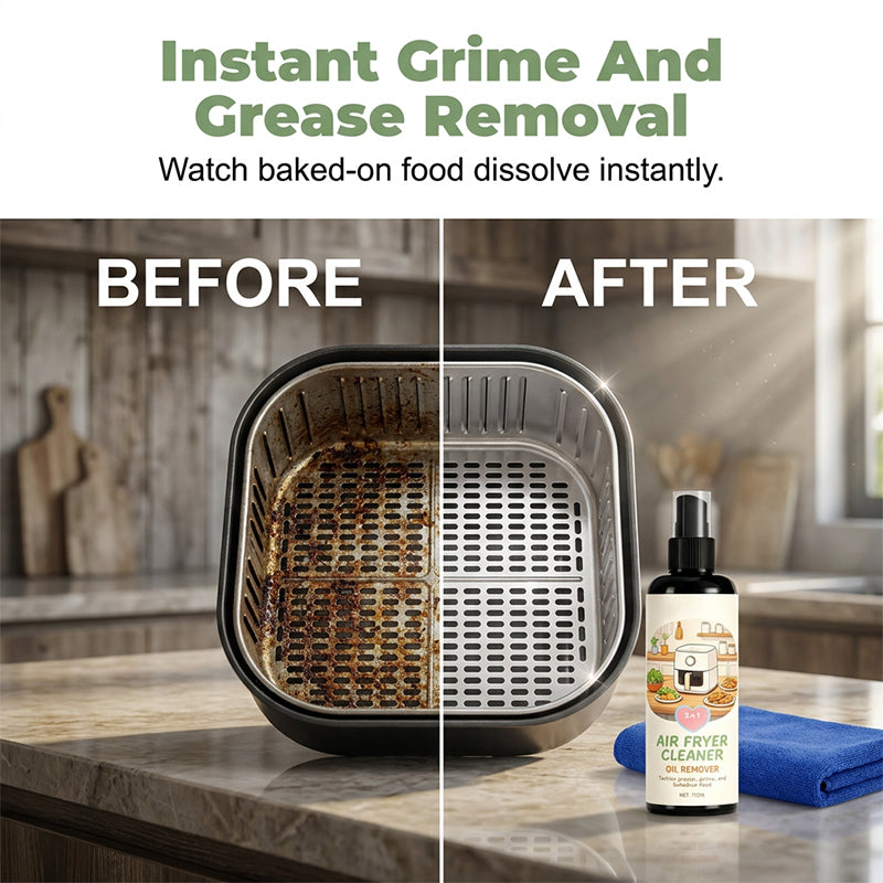 Dlosyvo® 🔥 Sale 40% OFF!✨2-in-1 Air Fryer Cleaner and Degreaser Spray