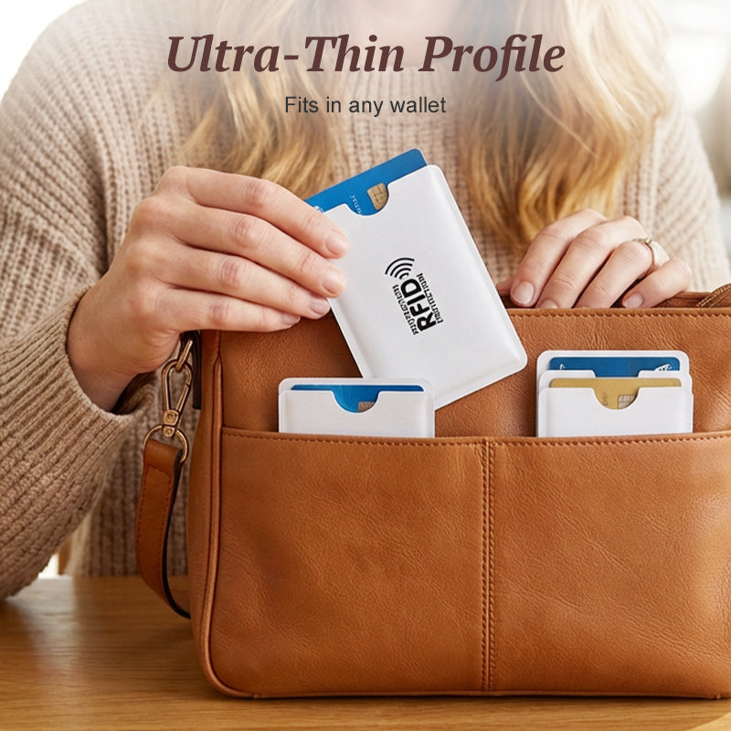 Dlosyvo® RFID Blocking Sleeves for Credit Cards