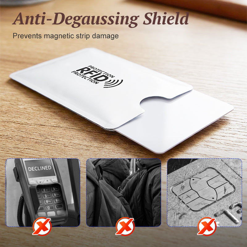 Dlosyvo® RFID Blocking Sleeves for Credit Cards