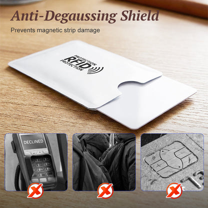 Dlosyvo® RFID Blocking Sleeves for Credit Cards
