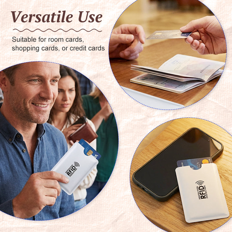 Dlosyvo® RFID Blocking Sleeves for Credit Cards