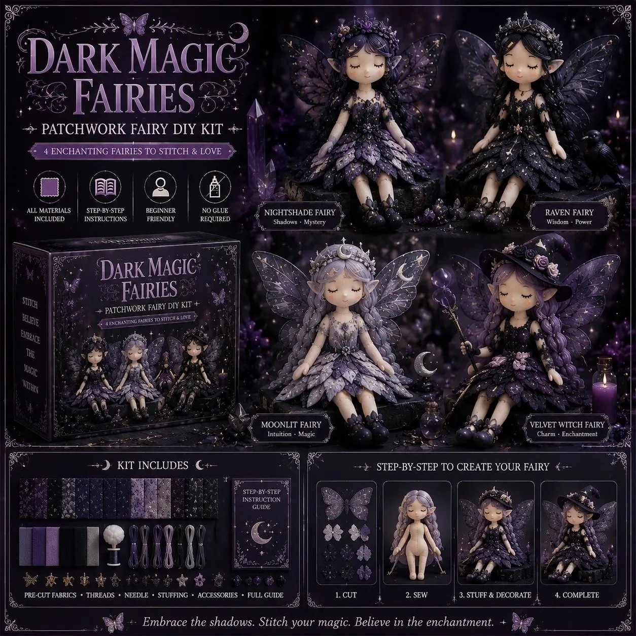 Dlosyvo®🔥LAST DAY 40% OFF🧵Fairy Patchwork DIY Collection