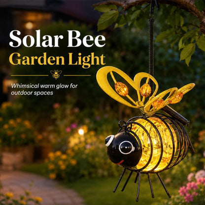 Dlosyvo® 🐝Outdoor Hanging Solar Bee Light - Perfect Gift For Plant Lovers Moms Or Literally Anyone Who Smiles❤️