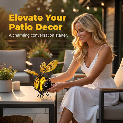 Dlosyvo® 🐝Outdoor Hanging Solar Bee Light - Perfect Gift For Plant Lovers Moms Or Literally Anyone Who Smiles❤️