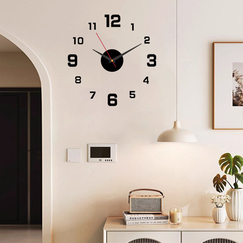 🕒Dlosyvo® Modern 3D Digital Wall Clock 🏠– Silent Acrylic Luminous Wall Decor, Night Glow Easy-Read Time Display, Stylish Home Decoration & Gift