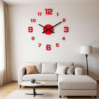 🕒Dlosyvo® Modern 3D Digital Wall Clock 🏠– Silent Acrylic Luminous Wall Decor, Night Glow Easy-Read Time Display, Stylish Home Decoration & Gift