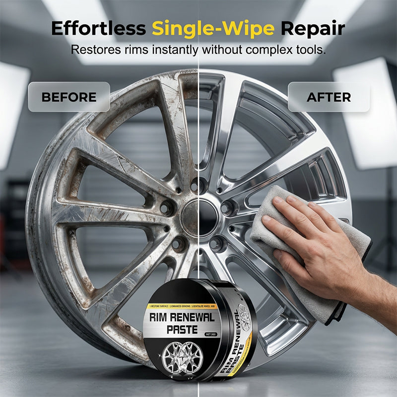 Dlosyvo® 🥳2026 HOT SALE🥳💞50K+ SOLD!💨✨All-in-One Wheel Care & Restoration Paste