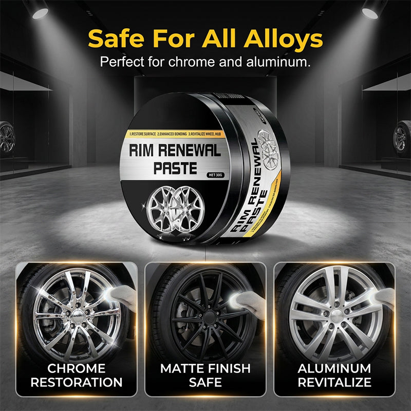 Dlosyvo® 🥳2026 HOT SALE🥳💞50K+ SOLD!💨✨All-in-One Wheel Care & Restoration Paste