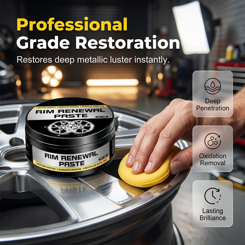 Dlosyvo® 🥳2026 HOT SALE🥳💞50K+ SOLD!💨✨All-in-One Wheel Care & Restoration Paste